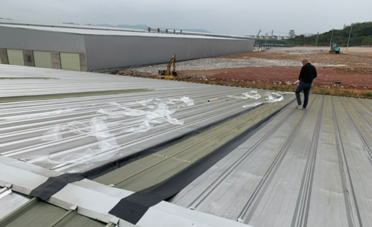 淮北厂房屋面防水维修案例